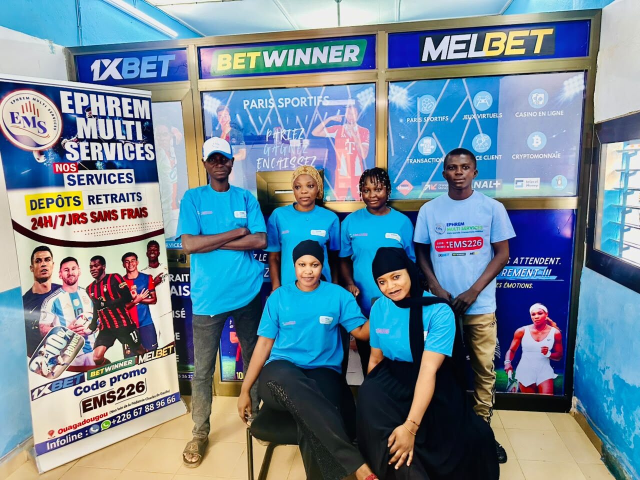 Équipe Ephrem Multi Services à Ouagadougou